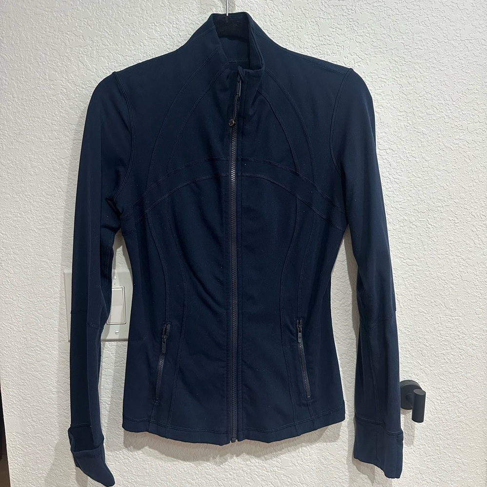 Lululemon Define Jacket, True Navy Size 8